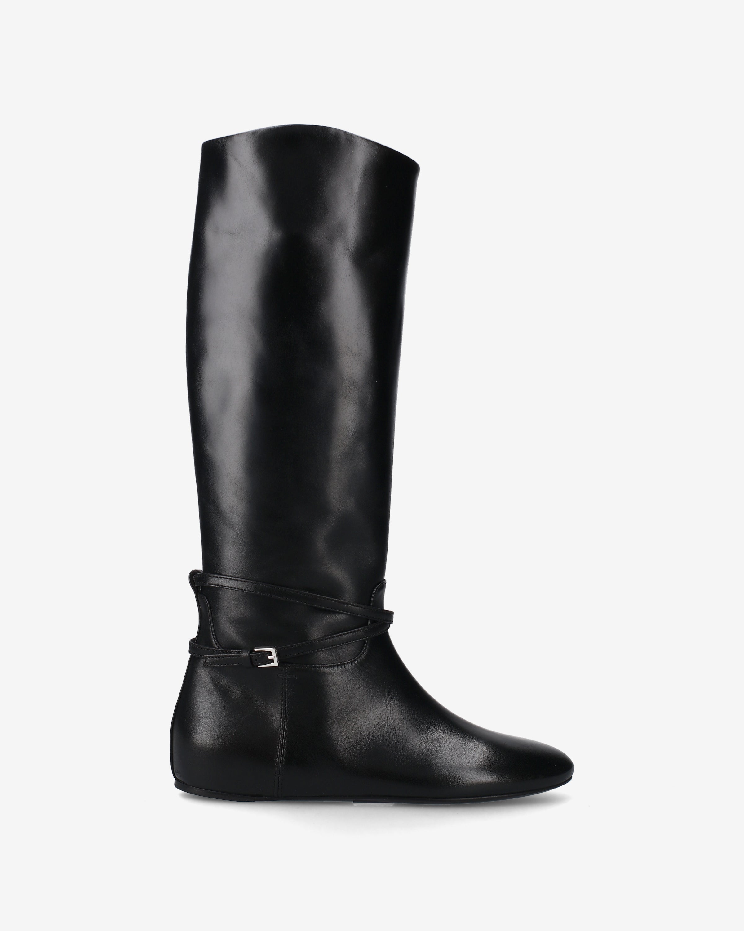 Premiata Derby chaussures cuir noir plates femme