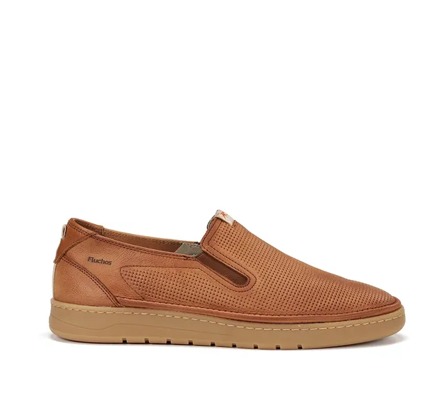 Fluchos Leo F1946 baskets slip on marron homme