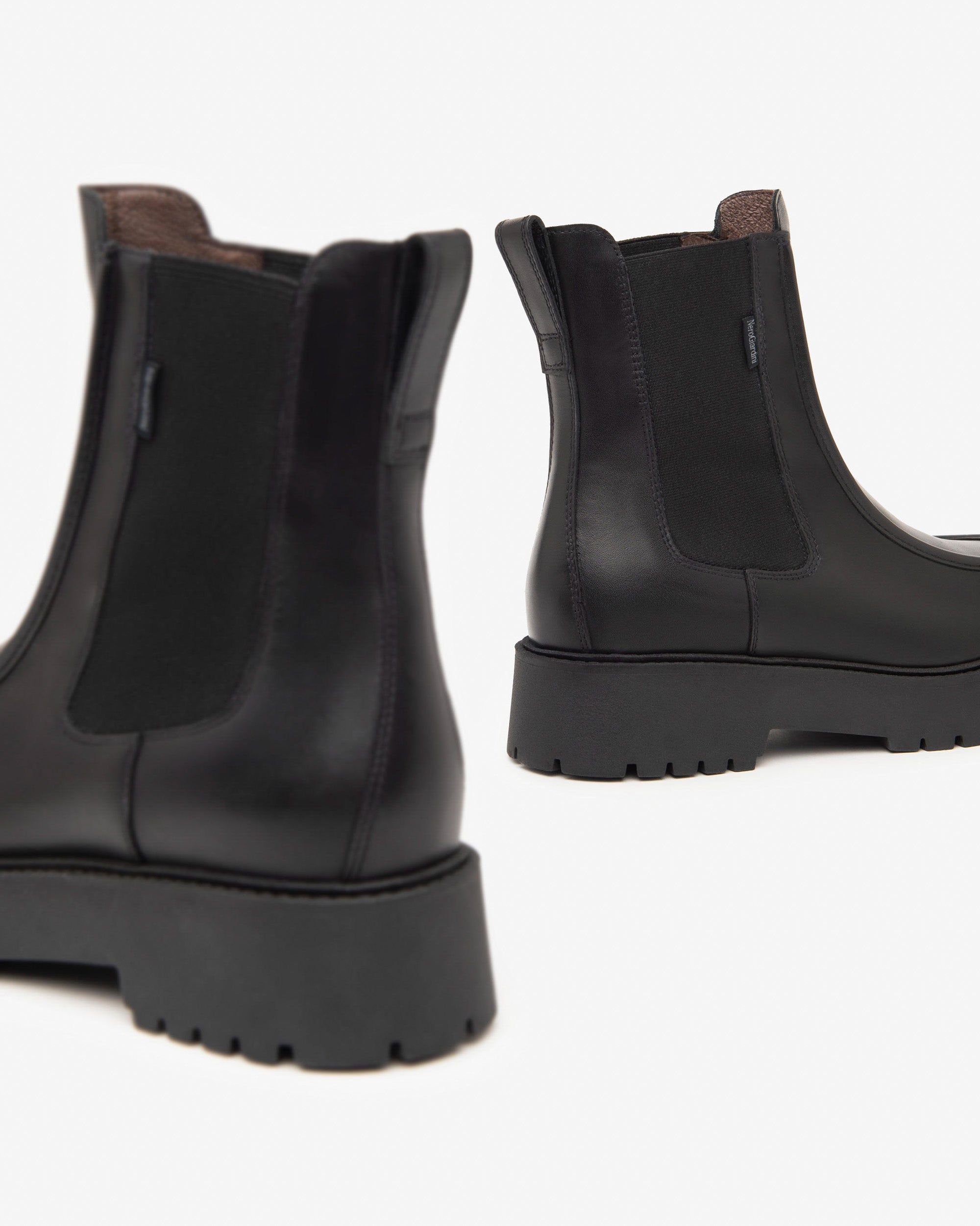 Nero Giardini Chelsea Boots Bottines Femme Cuir Confort