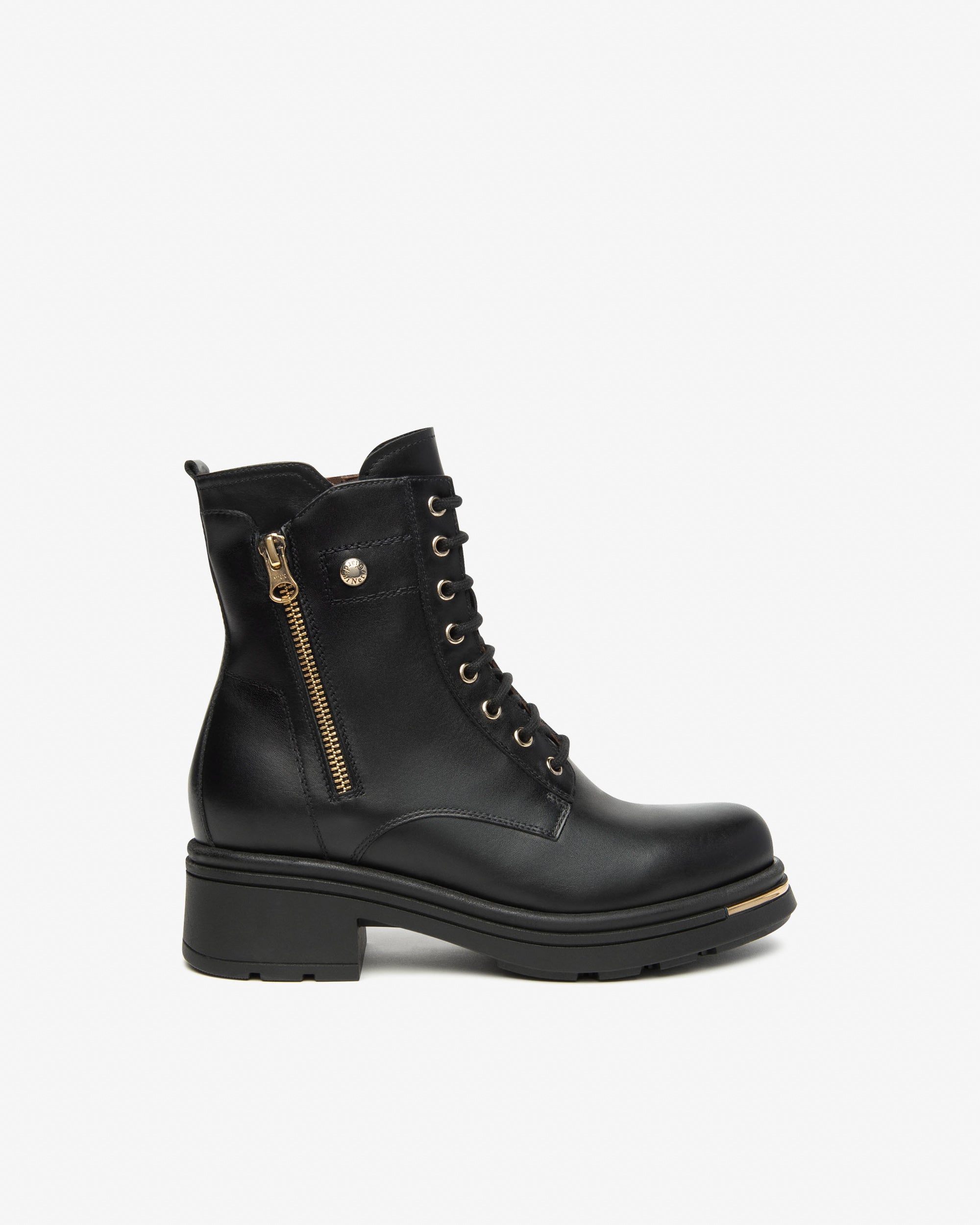 Nero Giardini Combat Boots rangers cuir femme