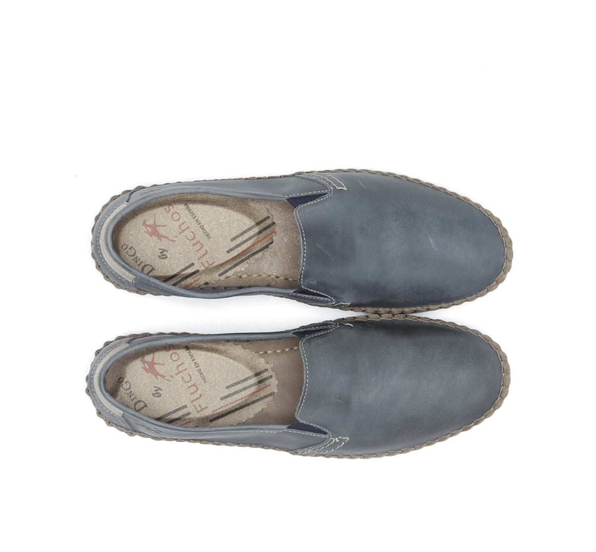 Fluchos Bahamas 8264 mocassin bleu homme sans lacets