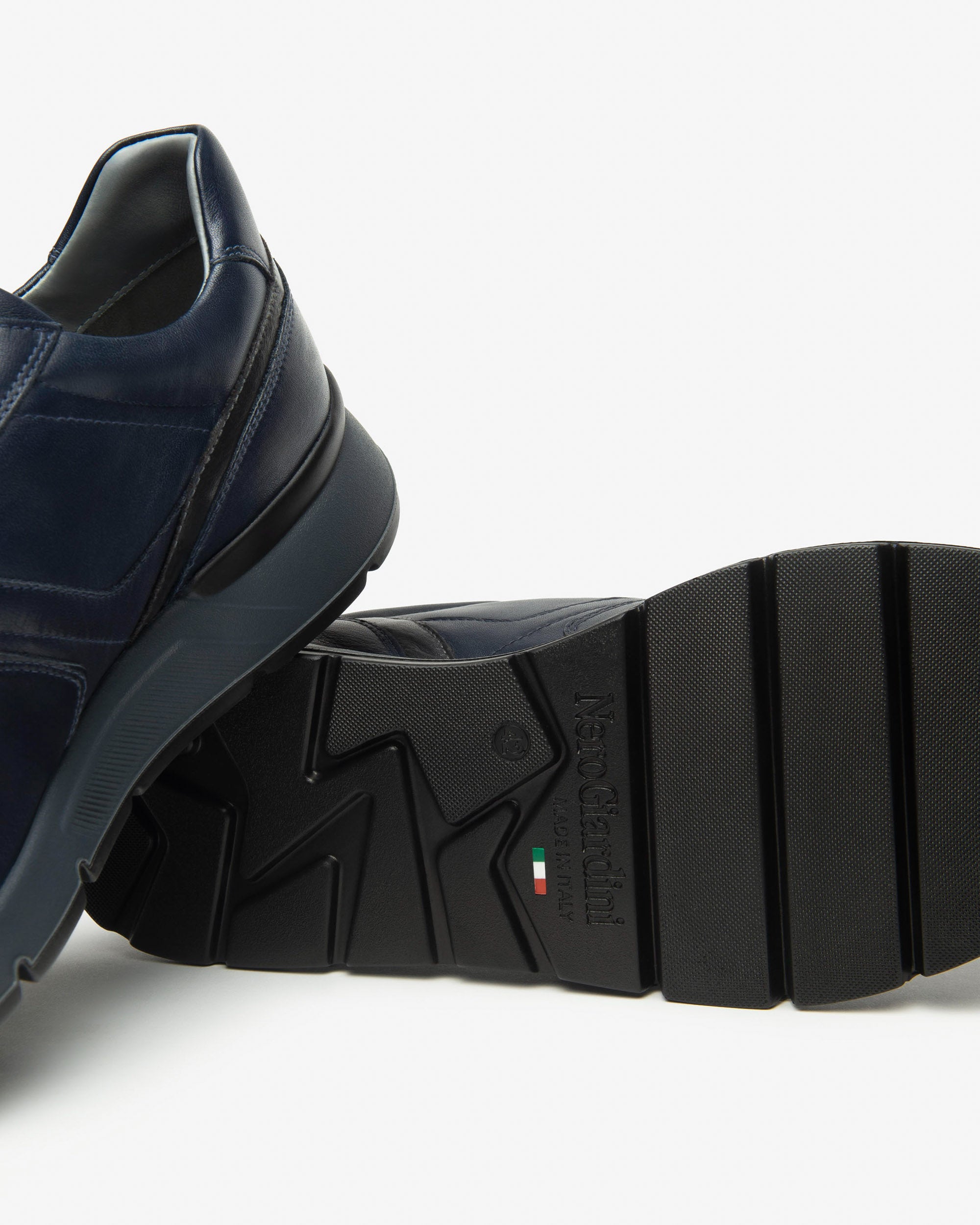 Nero Giardini Sneakers Baskets Cuir Homme Confort