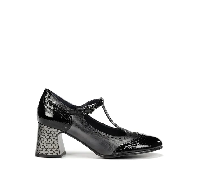 Dorking Dacy D9618 mocassin gris femme à talon