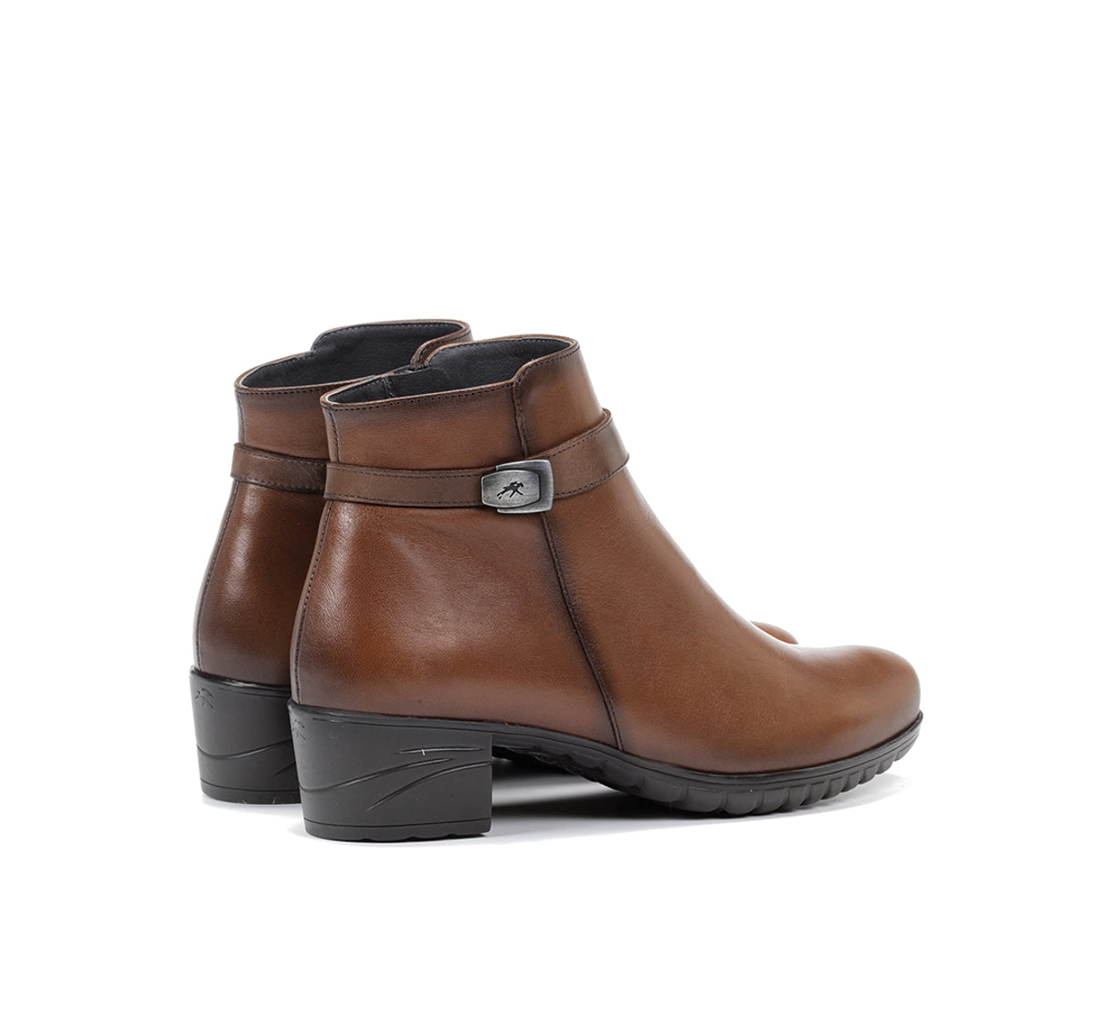 Fluchos Charis F0937 Bottines Femme Marron Talon