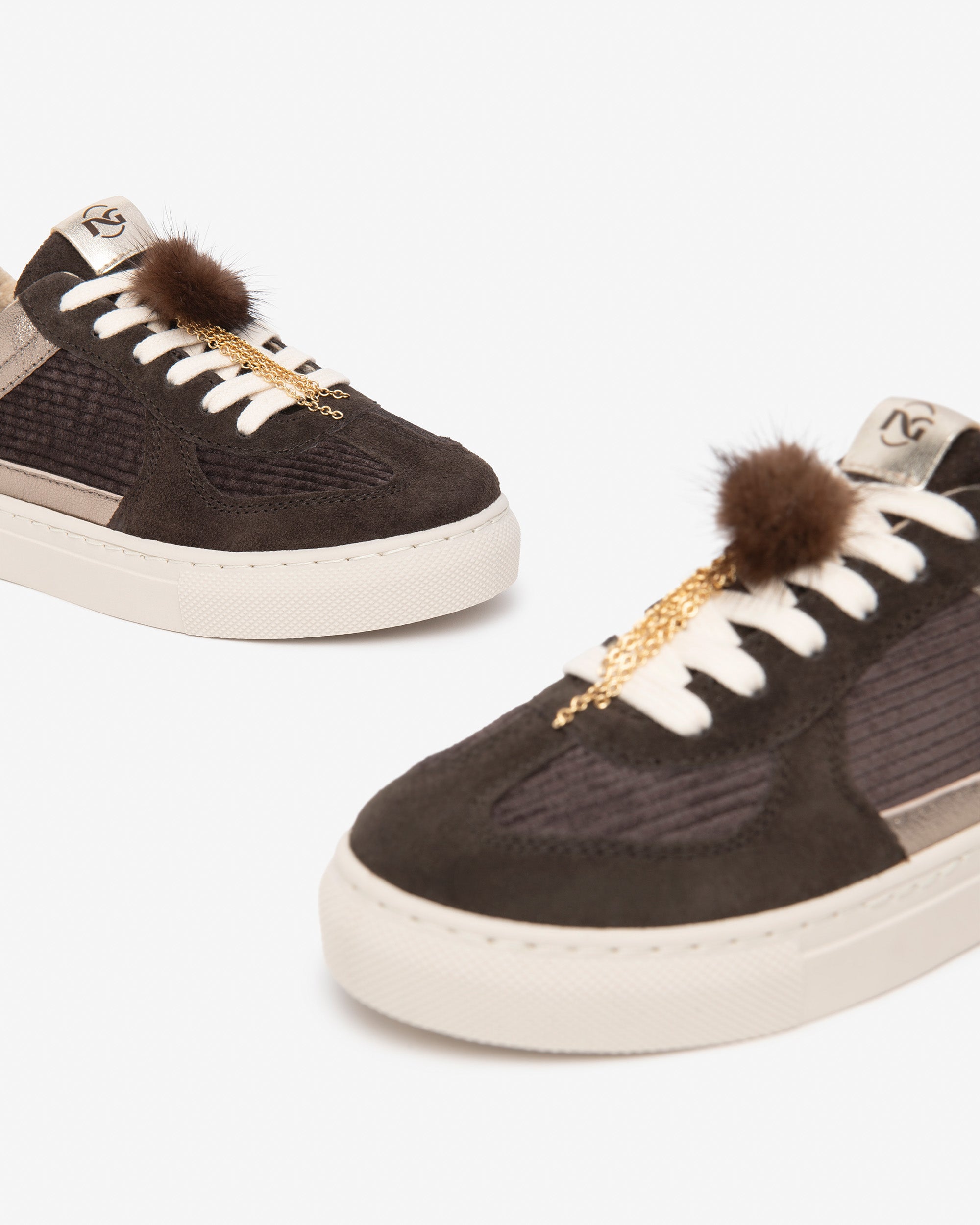 Nero Giardini Sneakers baskets fille daim lacets 30-39