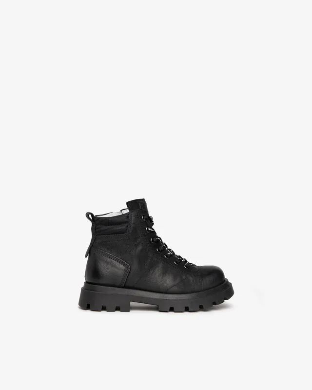 Nero Giardini Combat Boots rangers cuir garçon DryGo