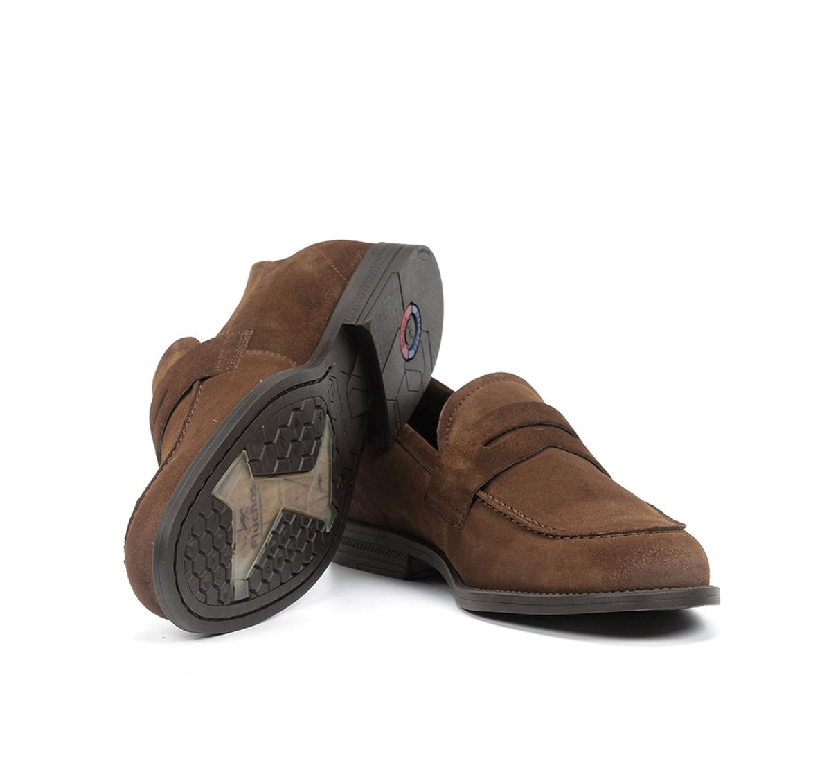 Fluchos Mocasines HENRI F0824 mocassins homme marron cuir