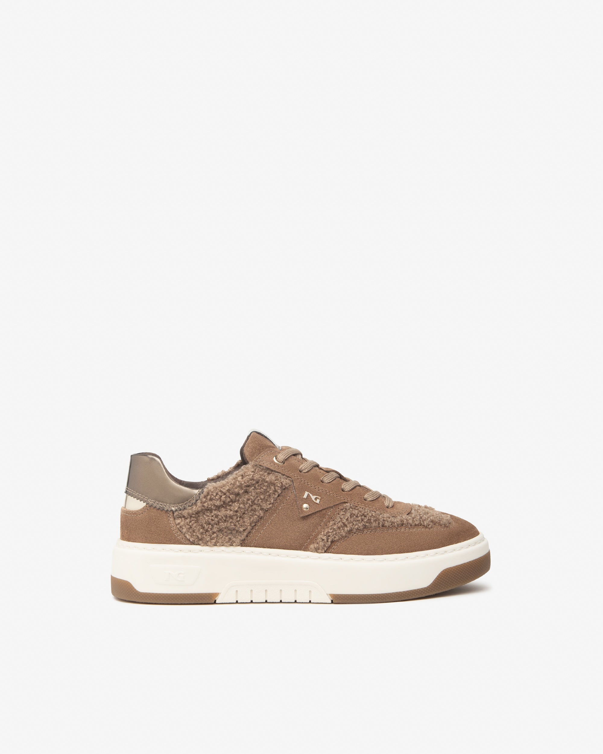 Nero Giardini Sneakers baskets daim toile memory femme