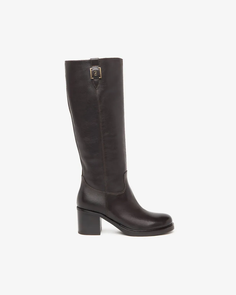 Nero Giardini Boots bottes cuir femme pointure 38