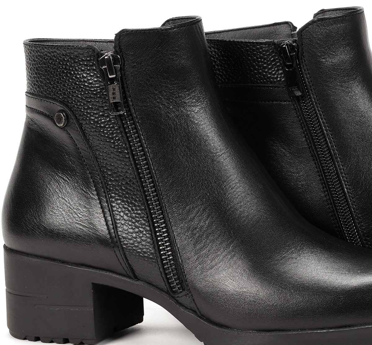 Fluchos Aliss F1367 bottines femme noires cuir
