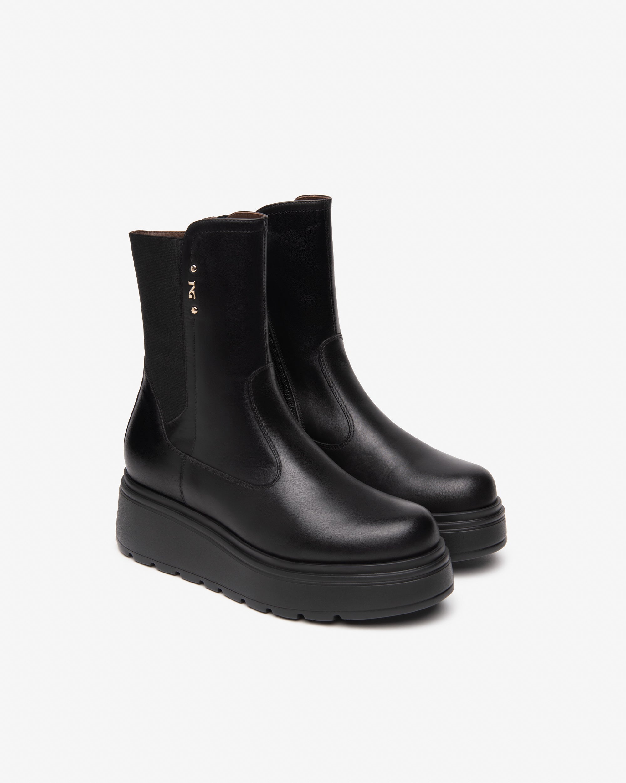 Nero Giardini Ankle Boots bottines cuir tissu femme Memory