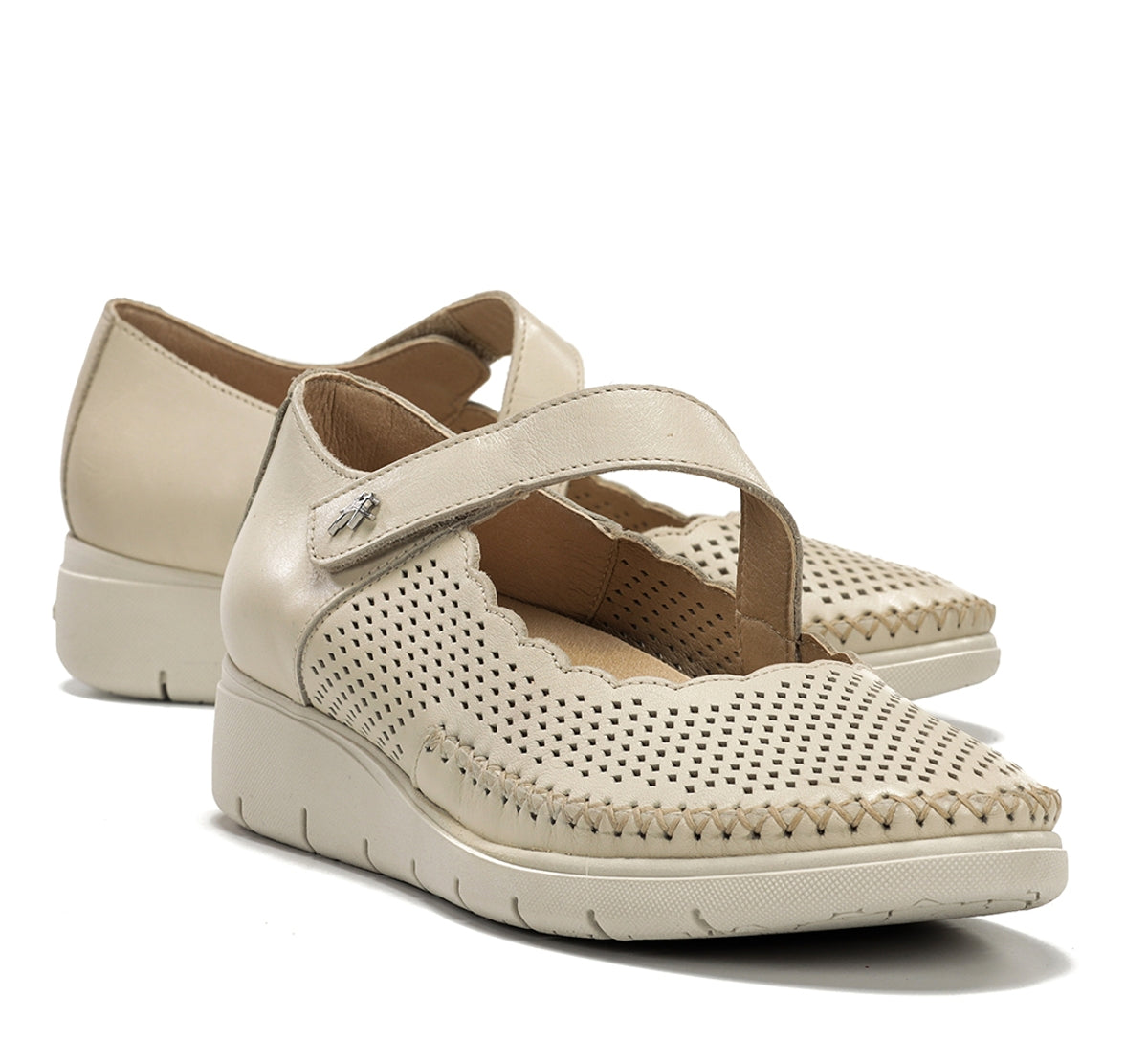 Fluchos Fluvia F2423 chaussure femme taupe cuir