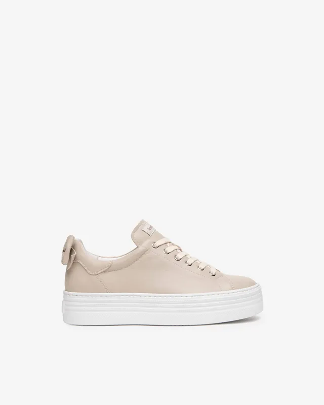 Nero Giardini Sneakers baskets cuir plateforme femme
