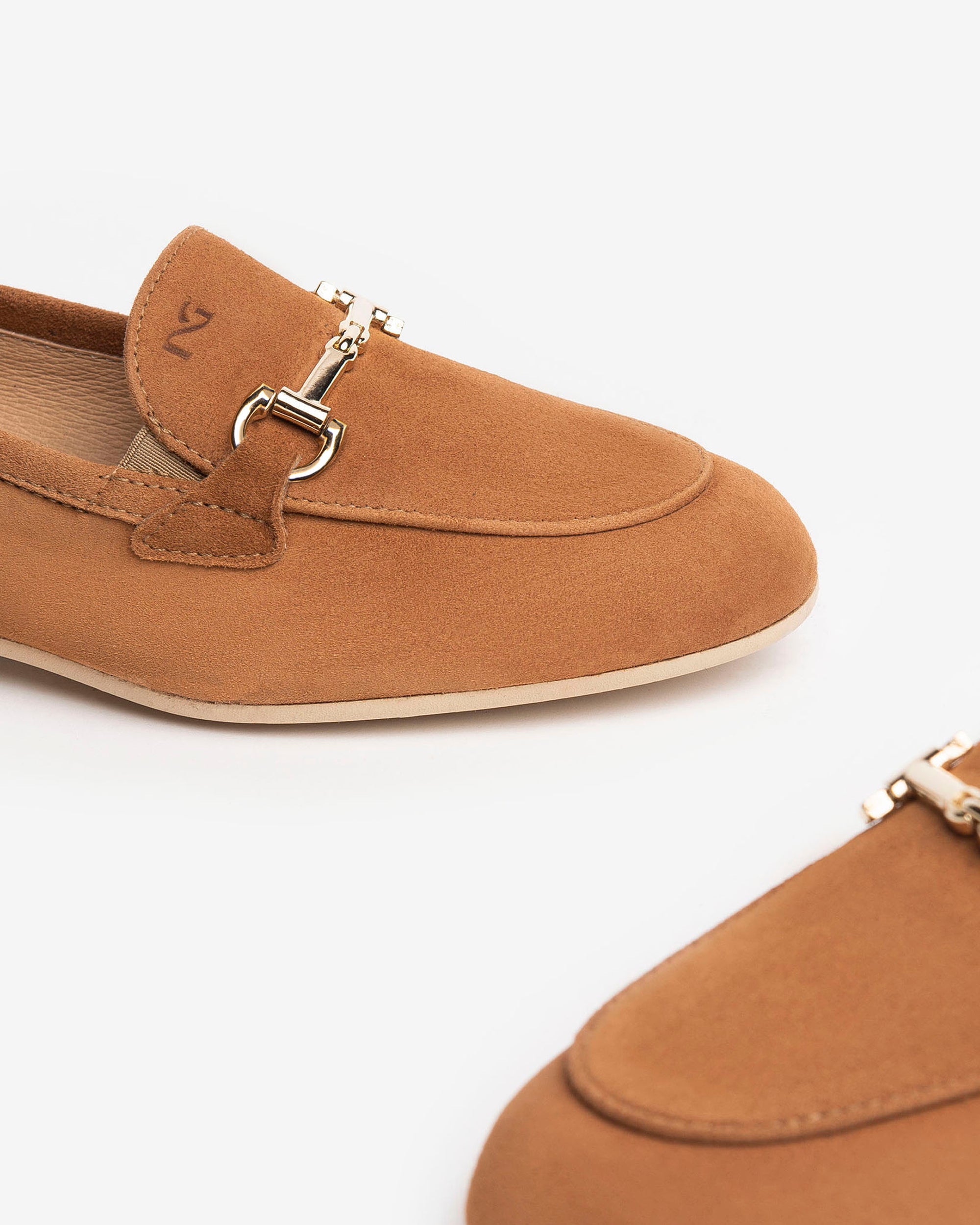 Nero Giardini Loafers mocassins daim femme cuir