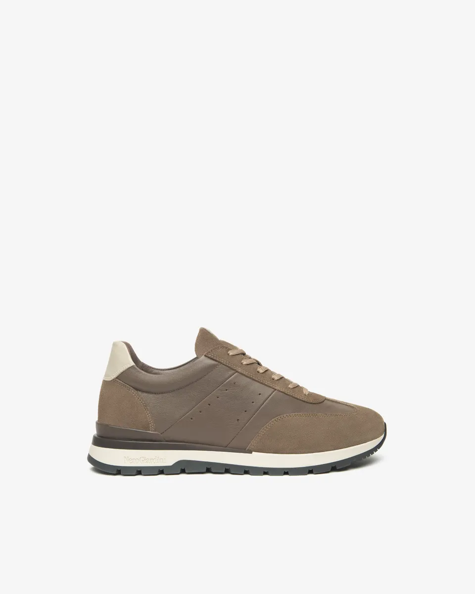 Nero Giardini Sneakers baskets homme cuir daim memory 39-46