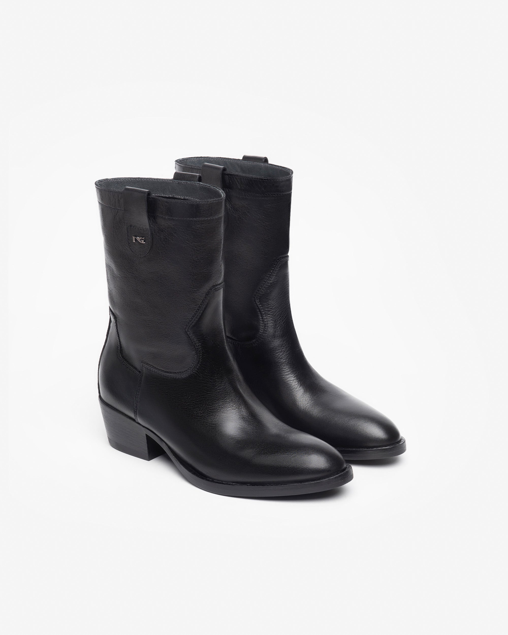 Nero Giardini Ankle Boots bottines cuir femme noir