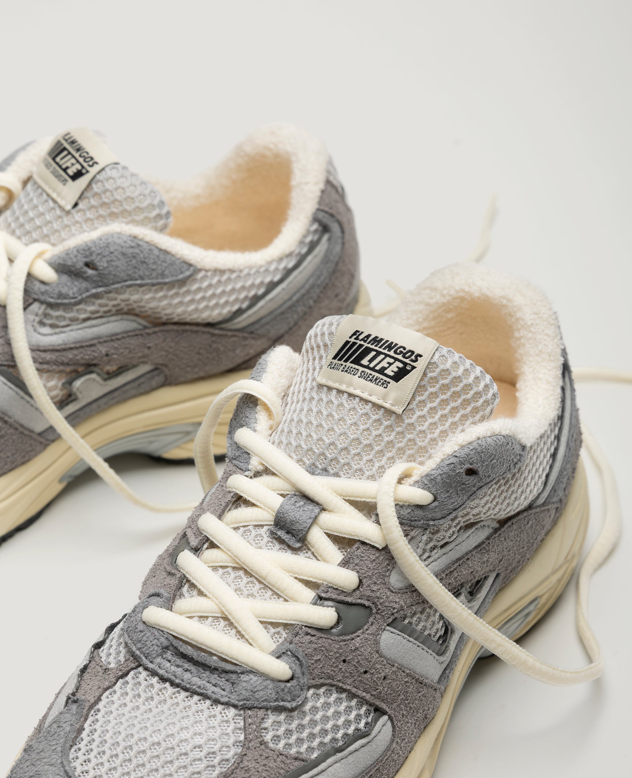 Flamingos Life Wairoa Ash chaussures grises vegan