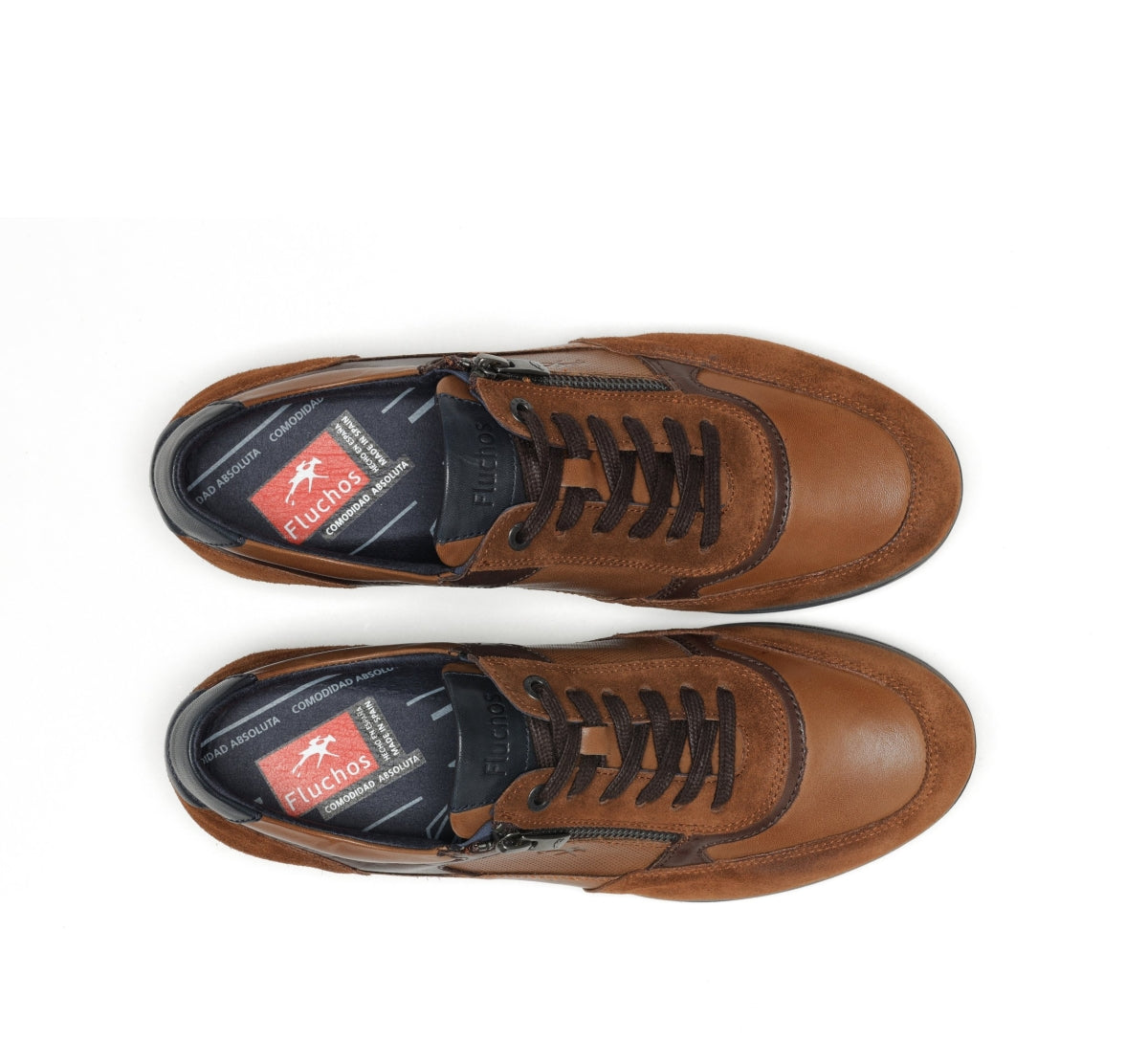 Fluchos Daniel F1288 basket marron cuir