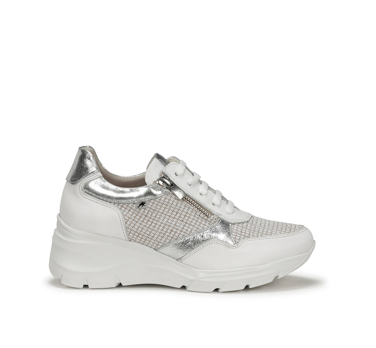 Fluchos Olas F1660 baskets femme blanc compensées