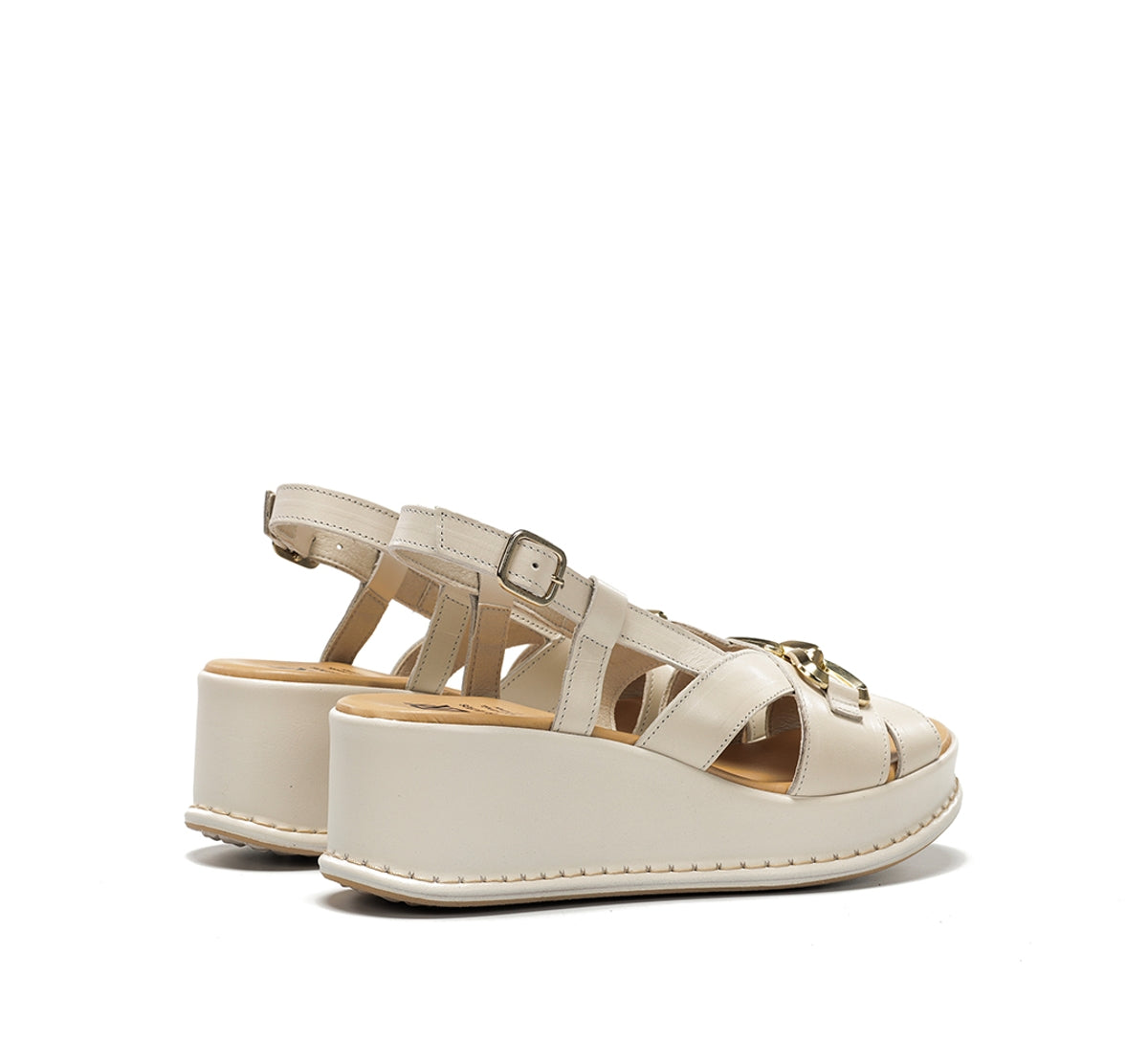 Dorking Windy D9651 sandale taupe plateforme femme