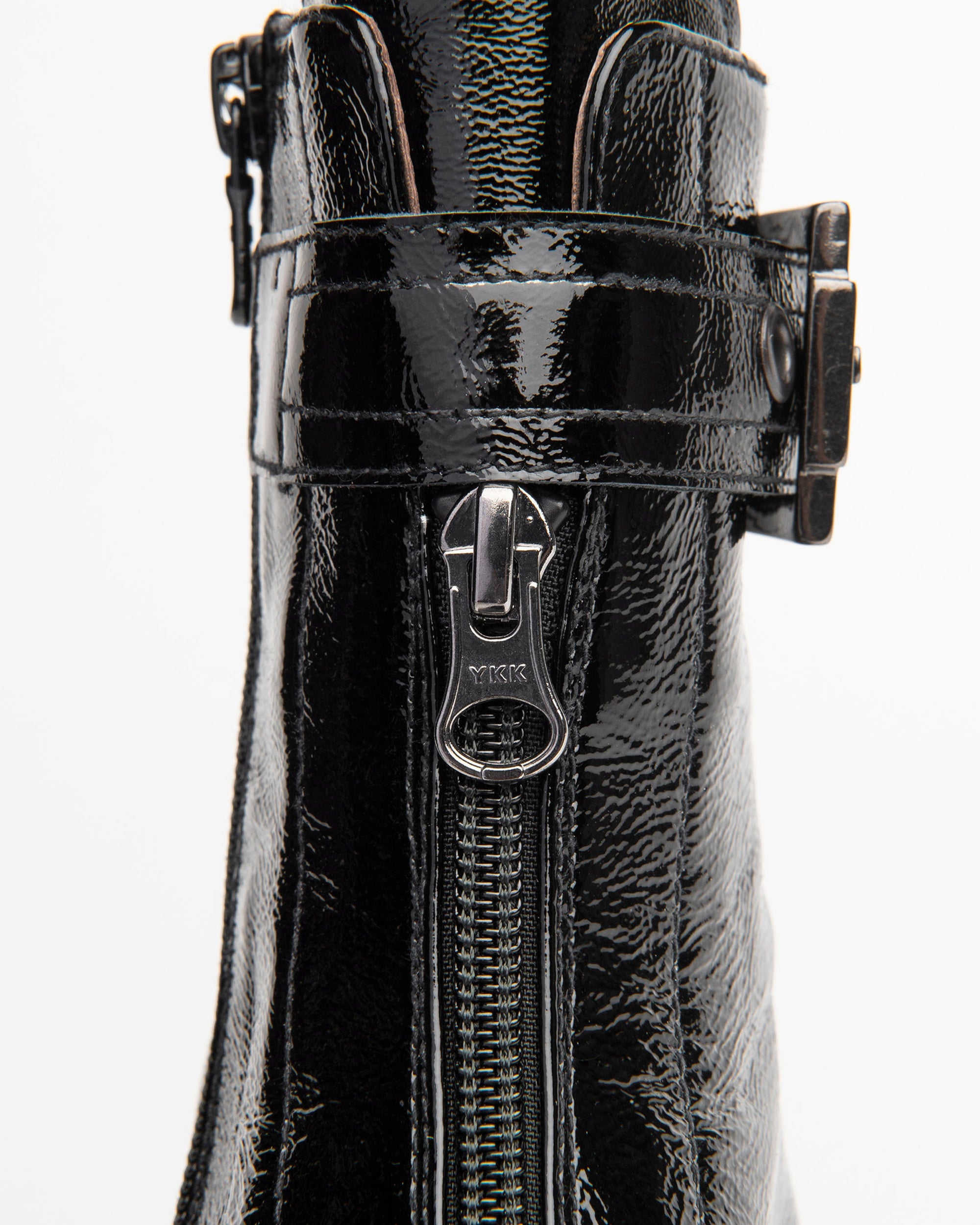 Nero Giardini Bottines Femme Vernies Boucle Zip Talon 4 cm 38