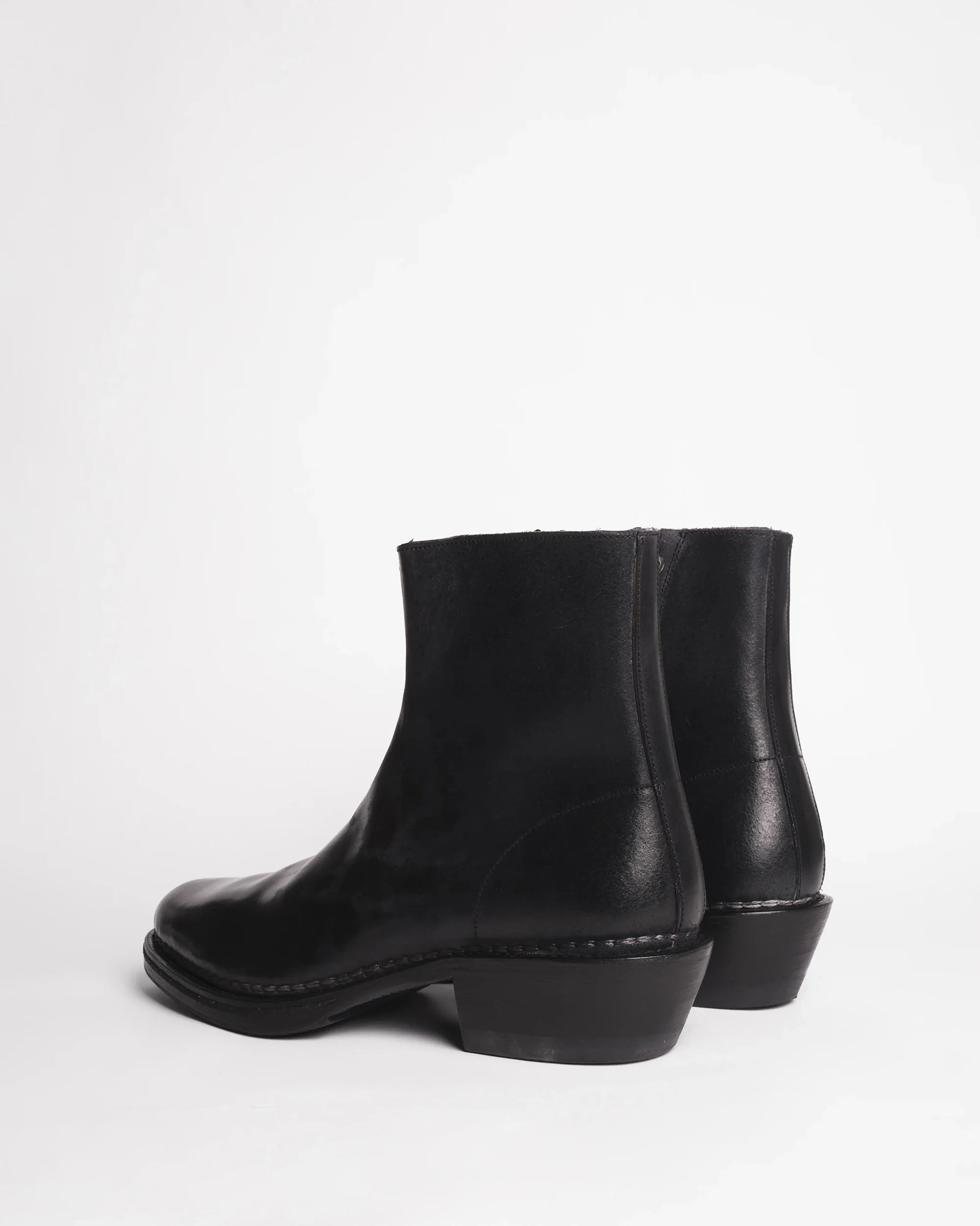 Premiata 006 boots homme cuir zip latéral