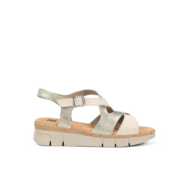 Dorking by Fluchos Klau D9485 sandale blanche femme