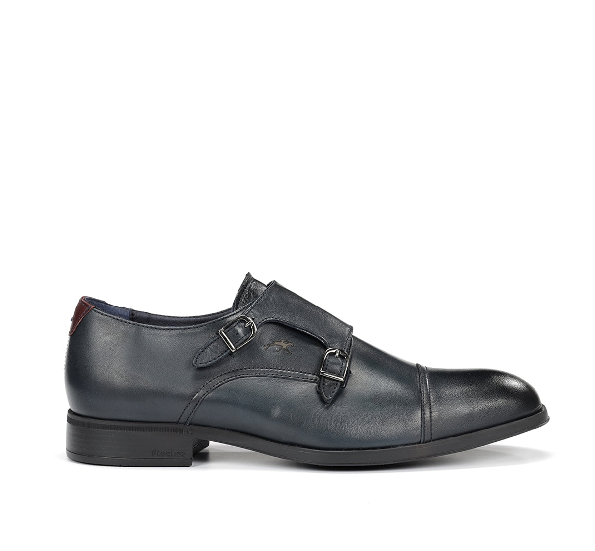 Fluchos Asgard F1838 derbies homme bleu cuir lisse