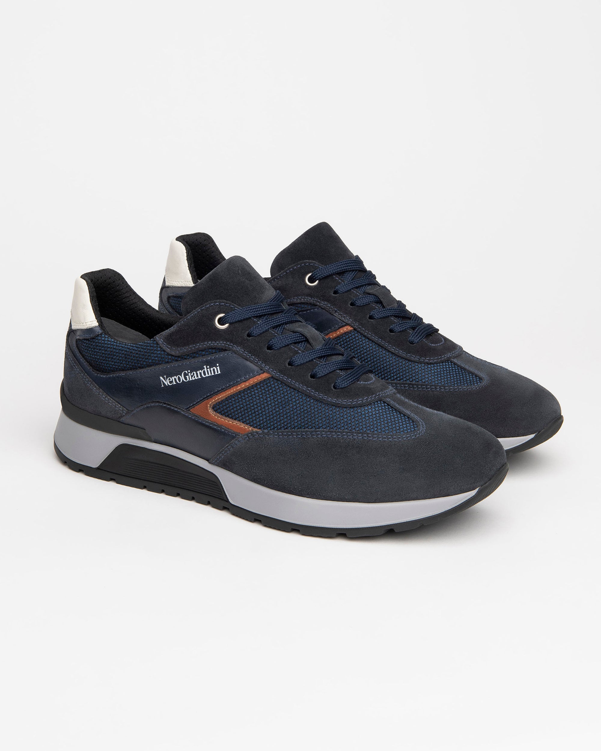 Nero Giardini Sneakers baskets daim homme hiver
