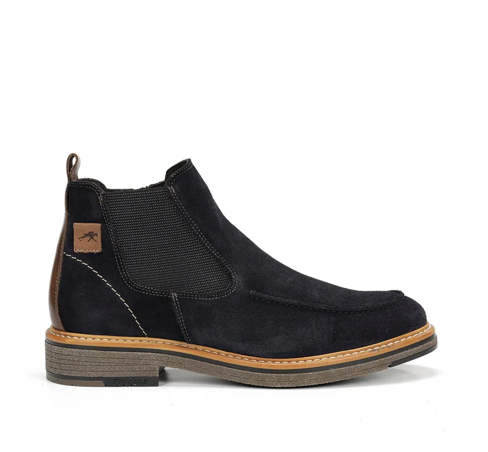 Fluchos Kasper F1821 bottine homme bleue cuir