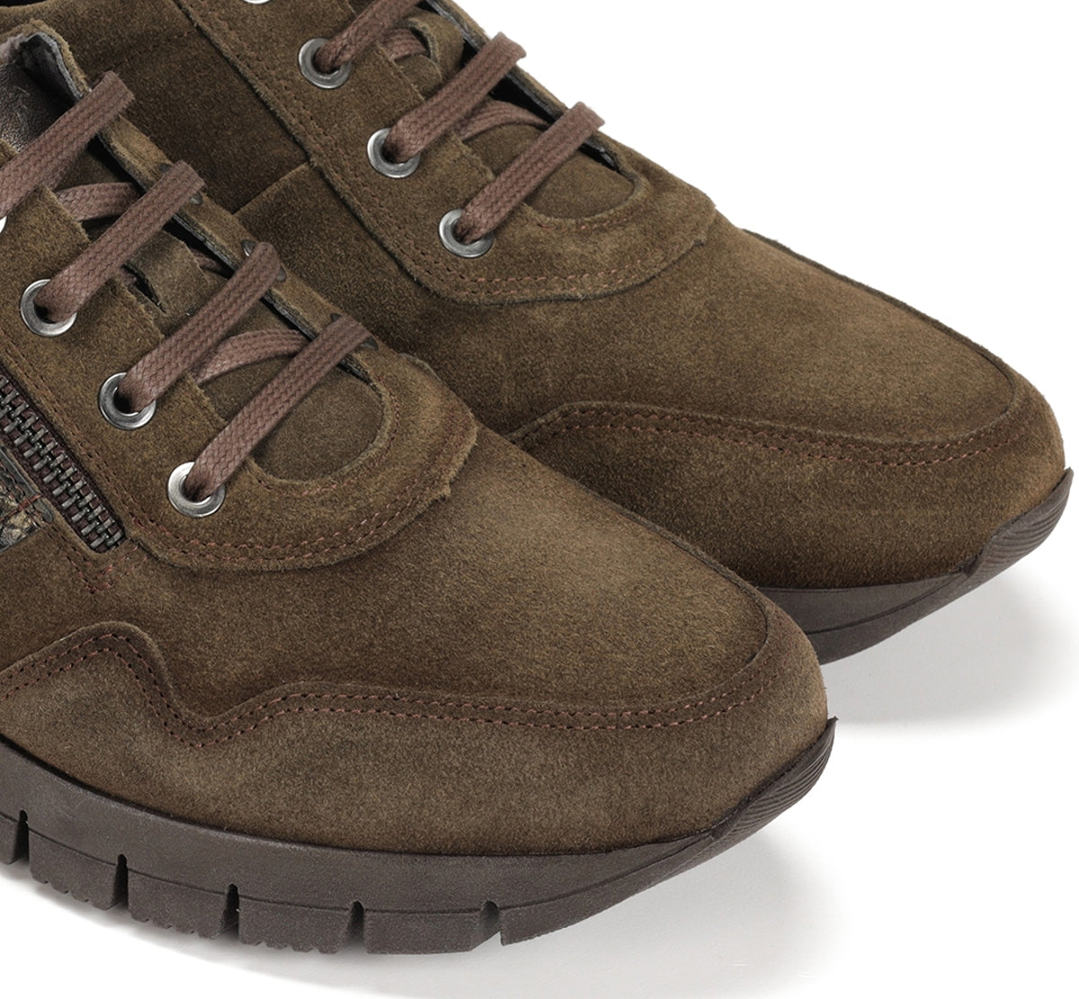 Fluchos Meryl F1619 baskets vert semelle crantée