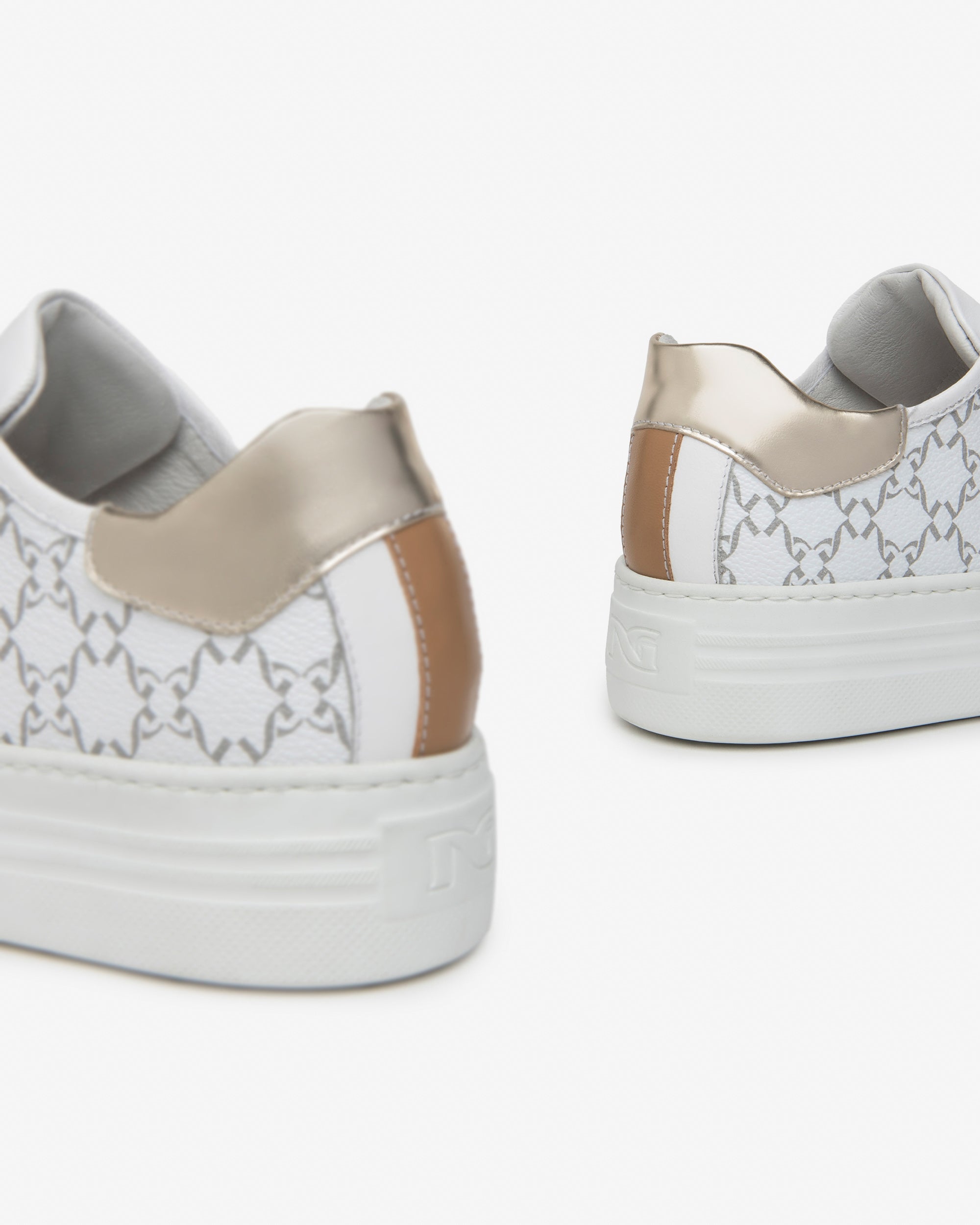 Nero Giardini Sneakers baskets femme cuir tissu pointure