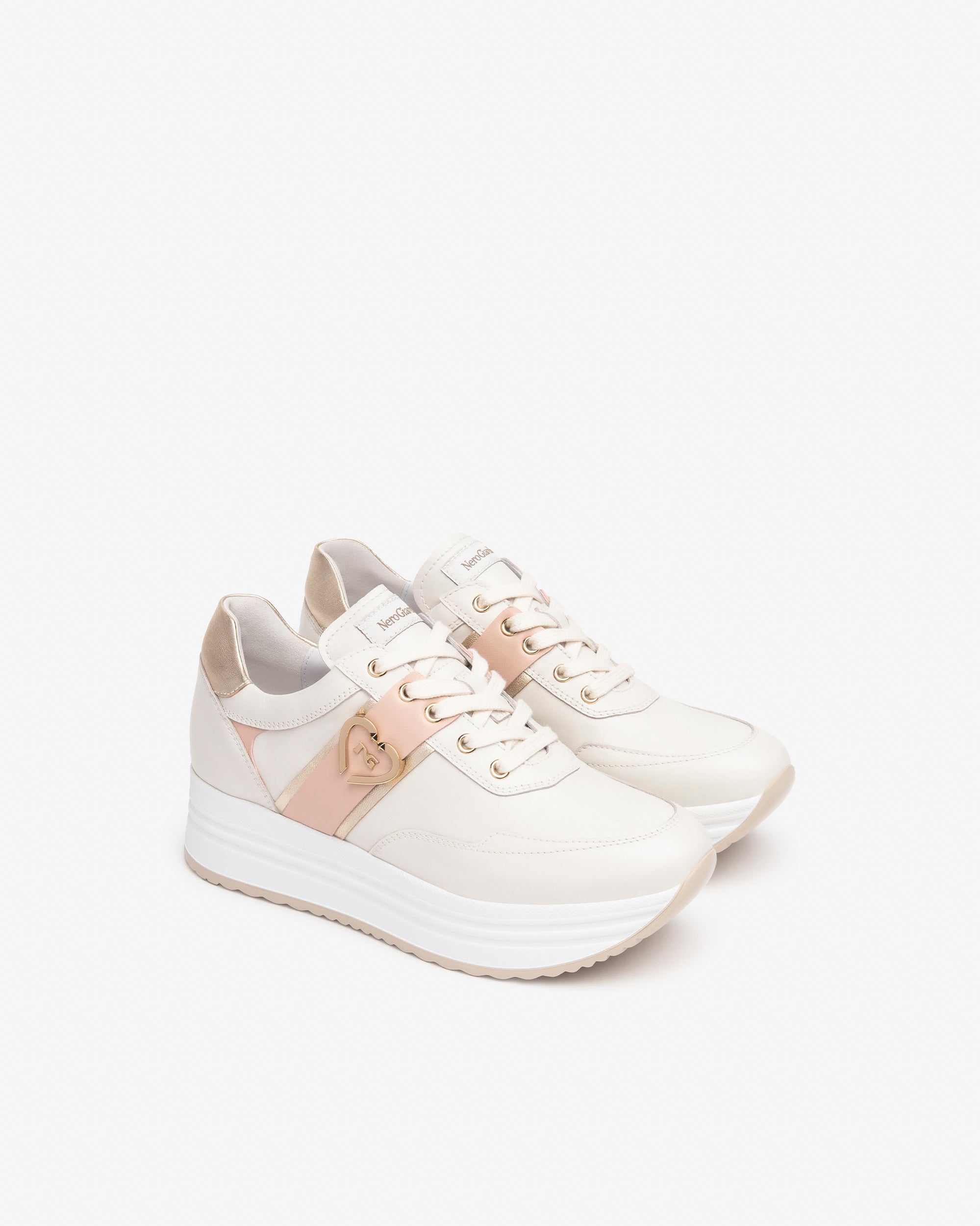Nero Giardini Sneakers baskets cuir femme printemps