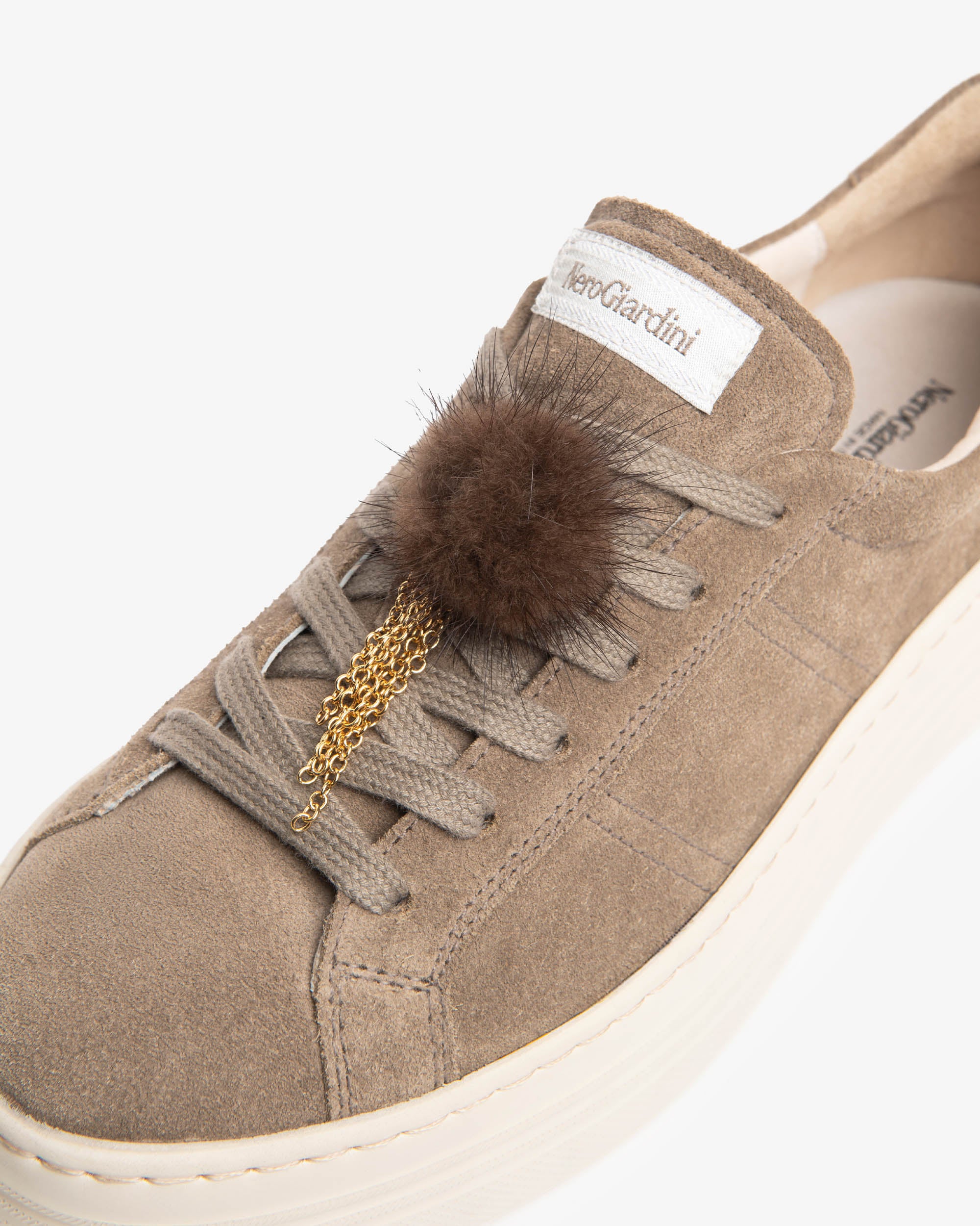 Nero Giardini Sneakers baskets daim femme plateforme 38
