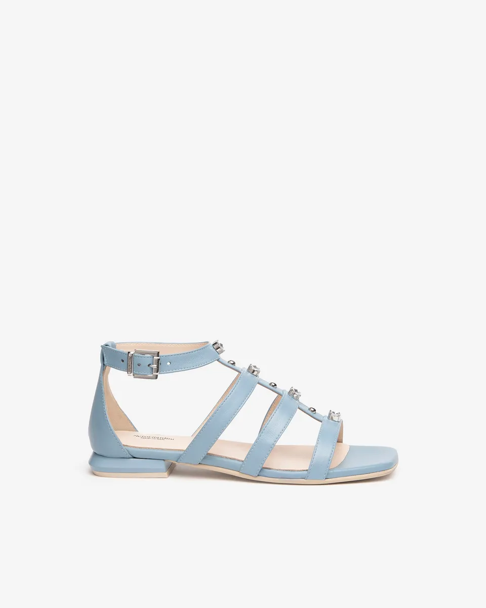 Nero Giardini Sandals sandales femme cuir nappa pointure 38
