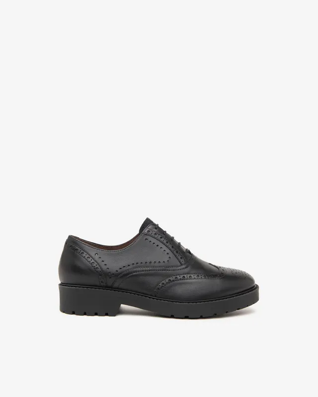 Nero Giardini Tie-up derbies cuir femme lacets bureau