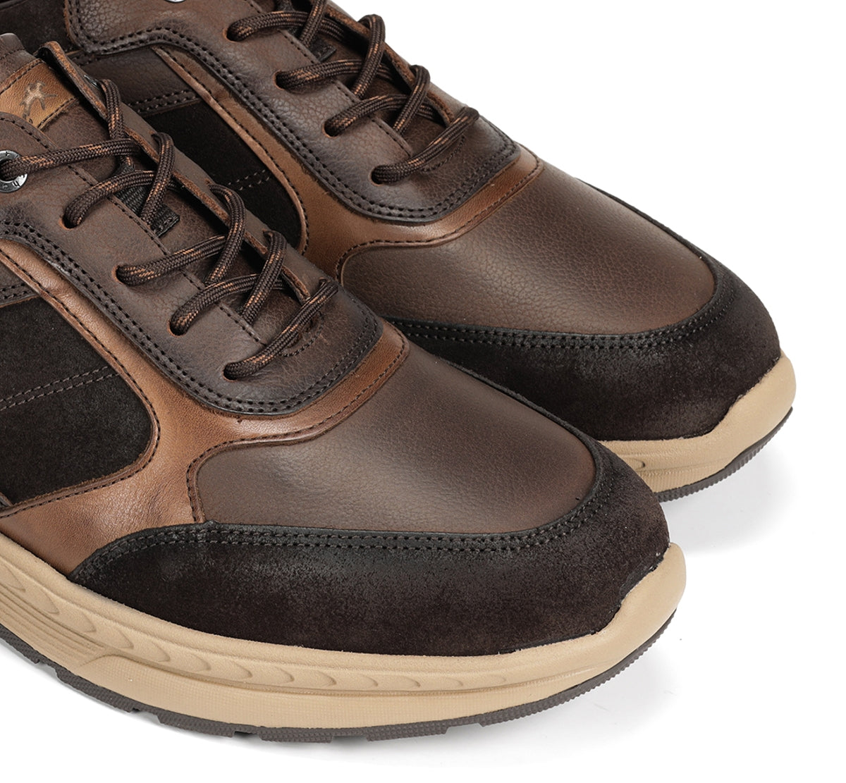 Fluchos Ryder F2289 baskets marron homme lacets