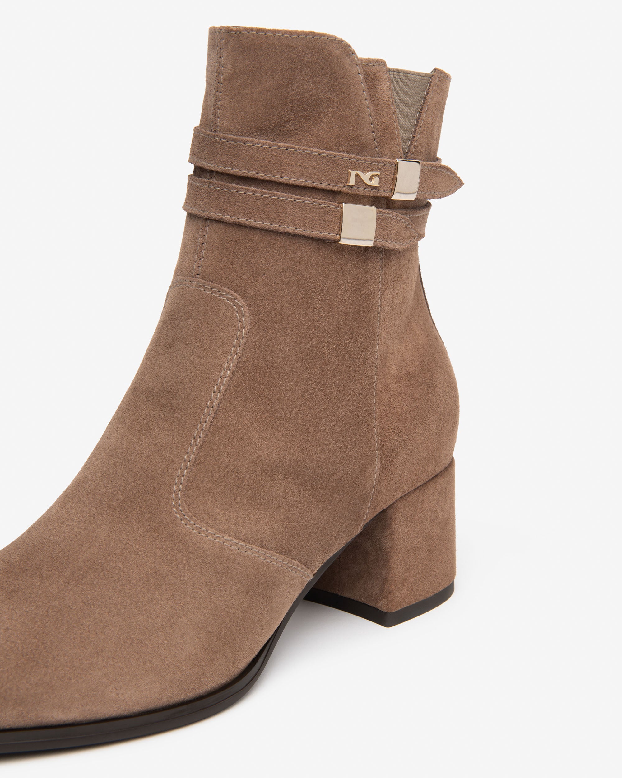 Nero Giardini Ankle Booties bottines daim femme talon 6 cm
