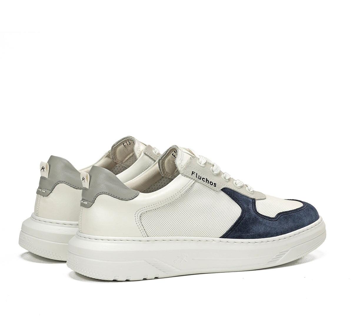 Fluchos Boston F1970 baskets homme bleu léger