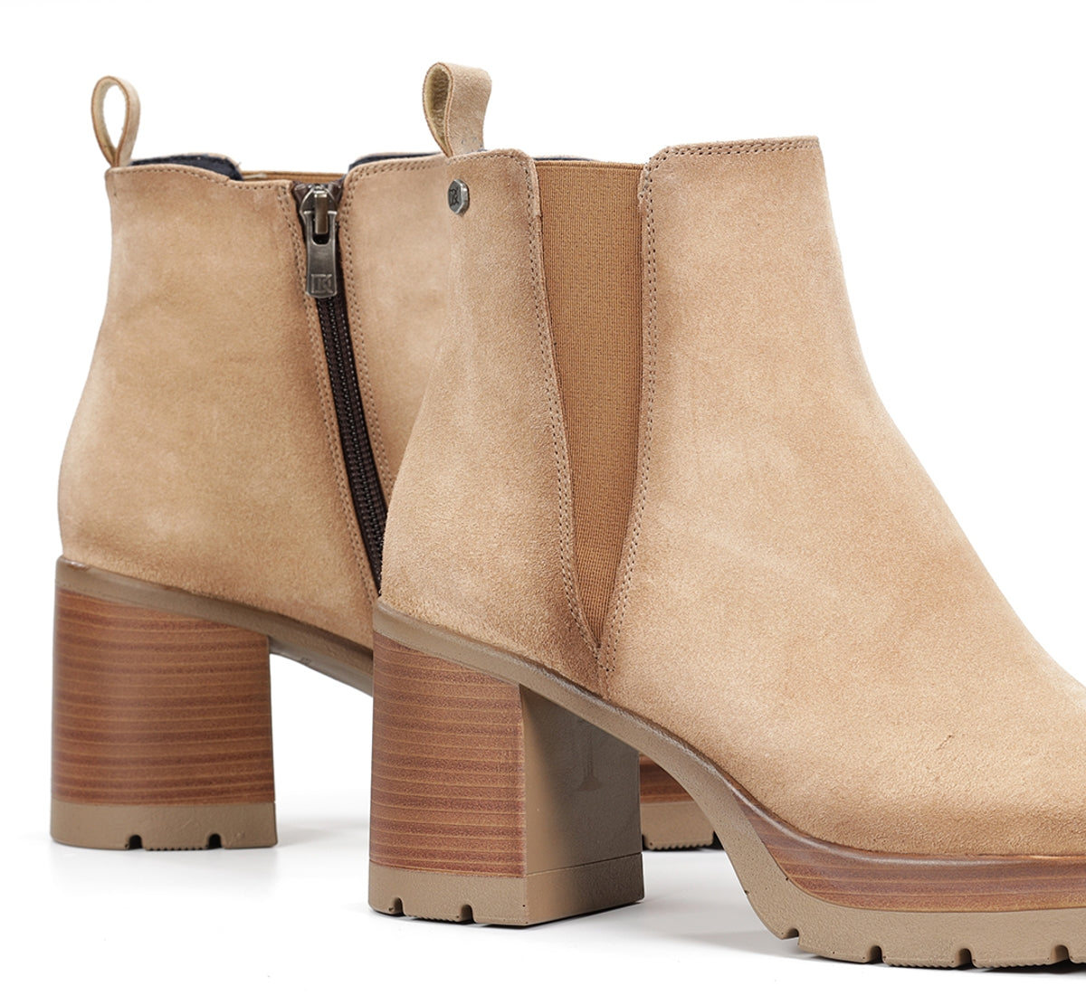 Dorking by Fluchos Safe D9414 bottine taupe femme