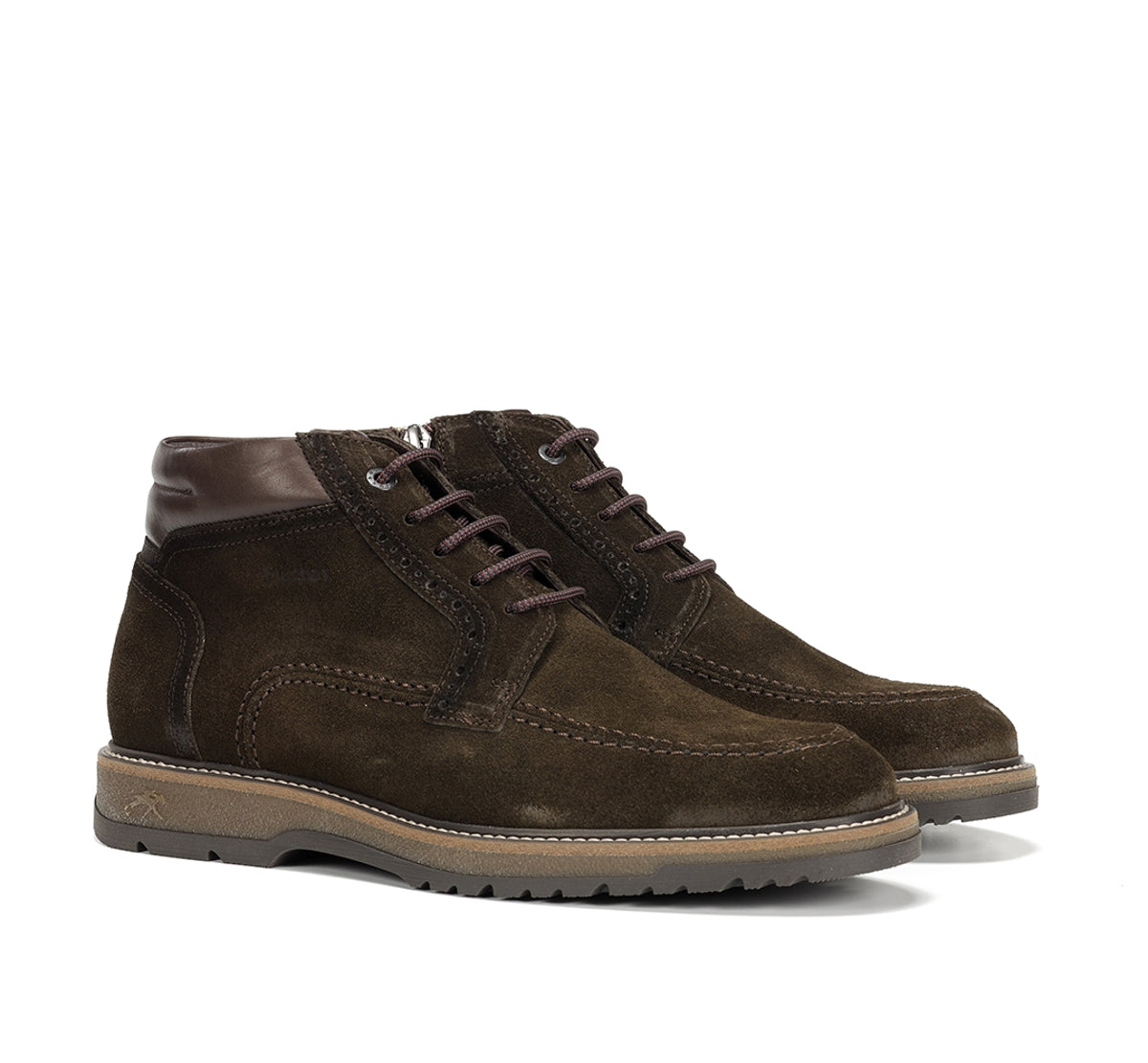 Fluchos Buggy F2325 Bottine Verte Homme Cuir