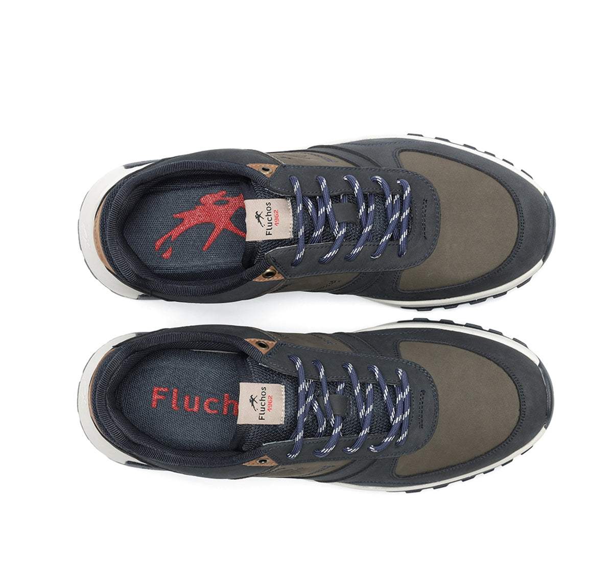Fluchos Arion F2013 sneakers bleues homme confort