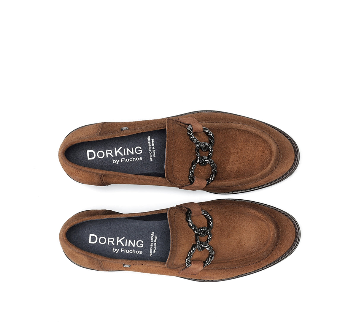 Fluchos Dorking Harvard D9117 mocassins marron femme