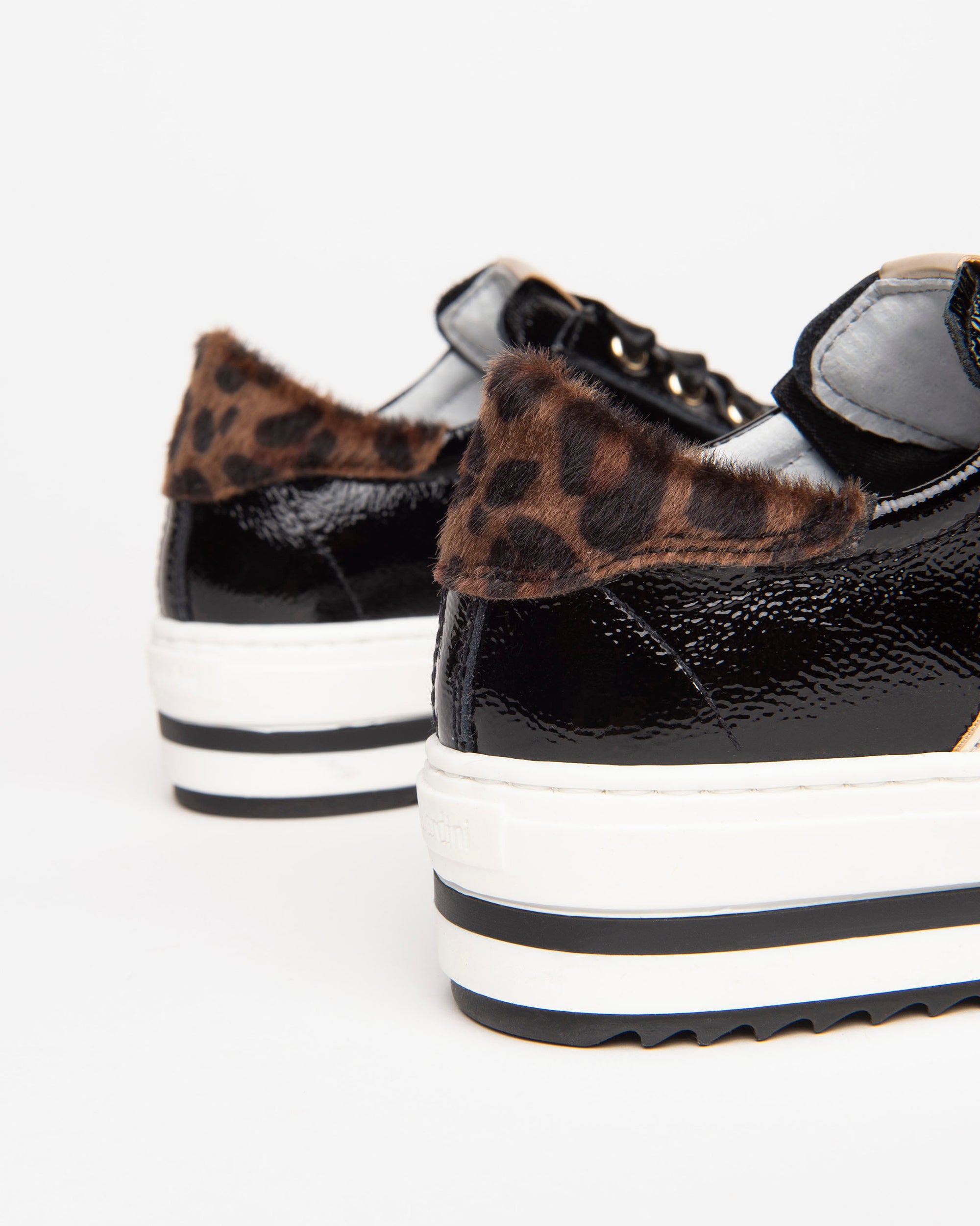 Nero Giardini Sneakers Vernis Baskets Fille Léopard
