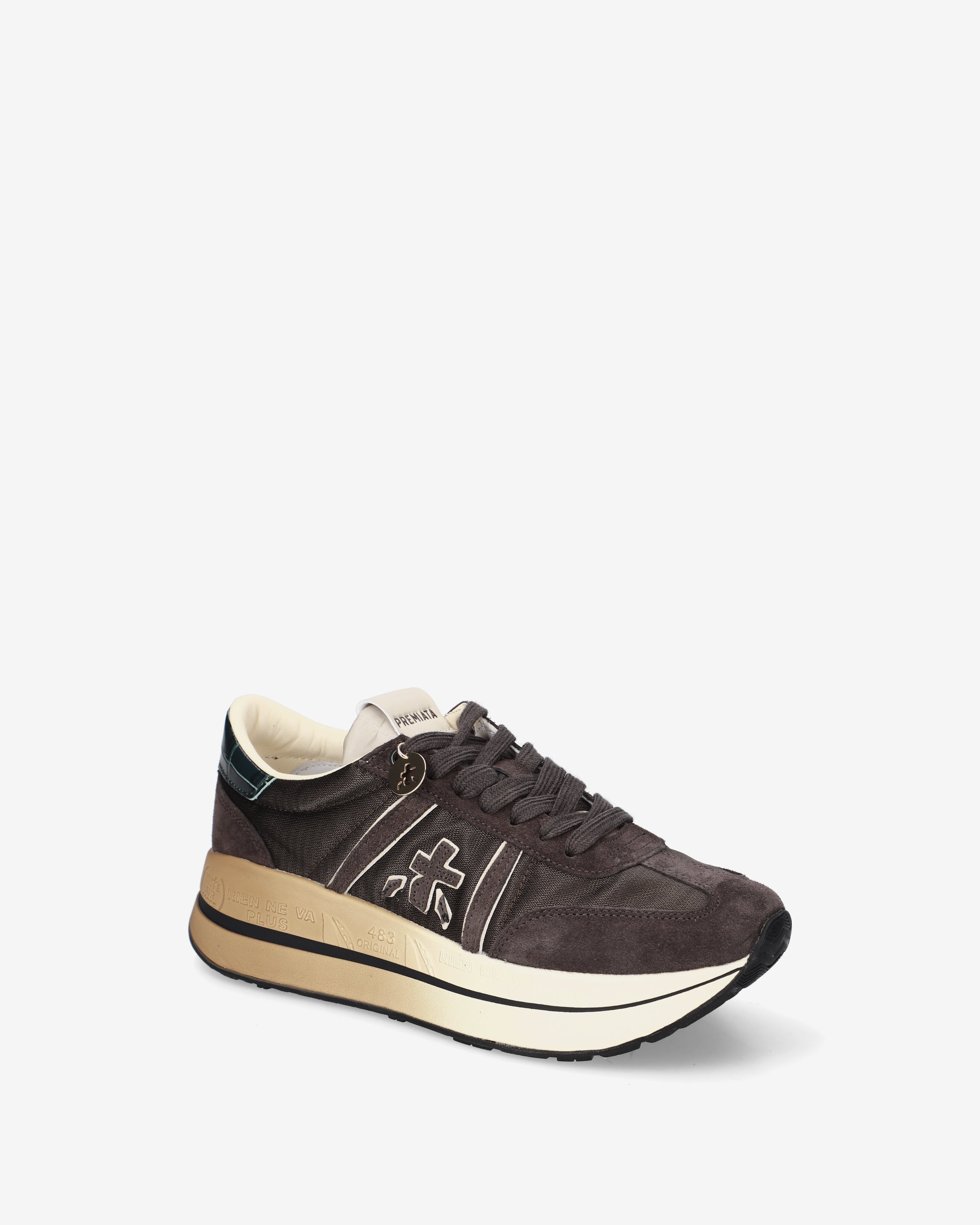 Premiata Bethcoin 8505 sneakers cuir plateforme femme
