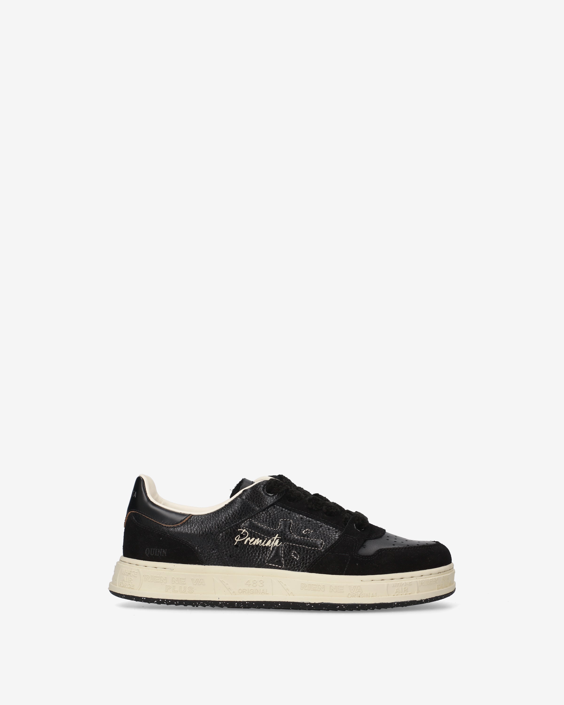 Premiata Quinnd 8653 sneakers noires cuir pointure 38