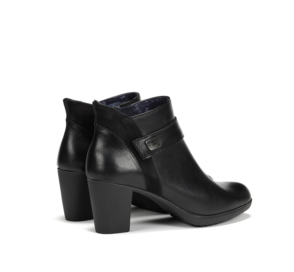 Fluchos Dorking Evelyn D9111 bottine noire talon haut
