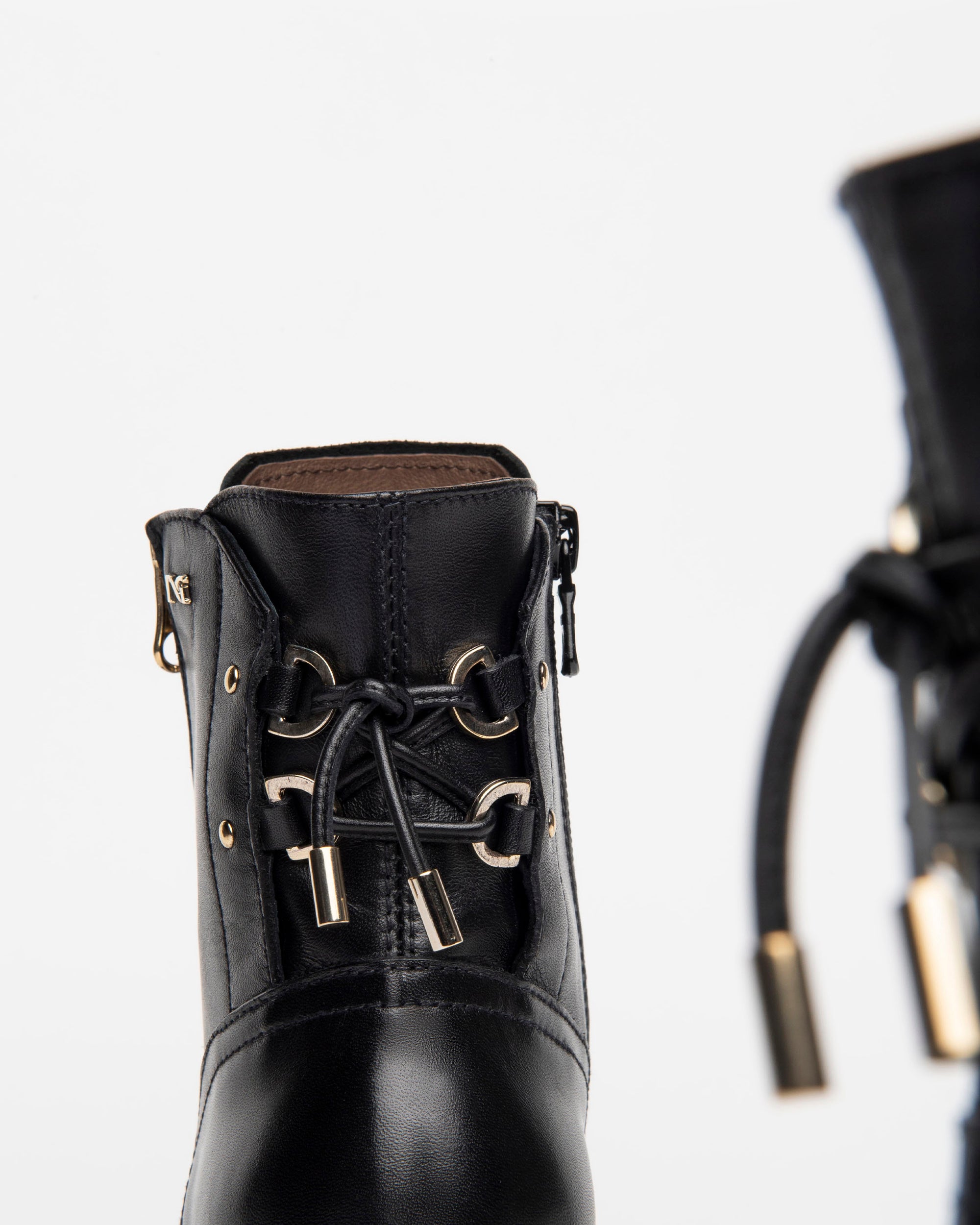 Nero Giardini Combat Boots bottines femme cuir Italie