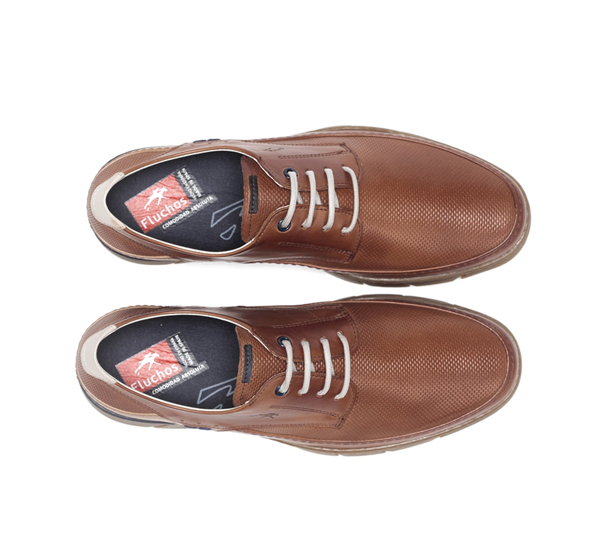 Fluchos Barry F1156 chaussures homme marron confort