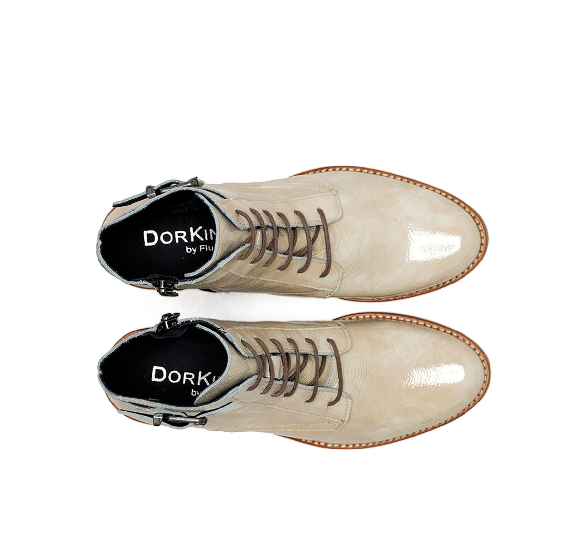 Dorking by Fluchos Lucero D8686 Bottine Femme Blanc